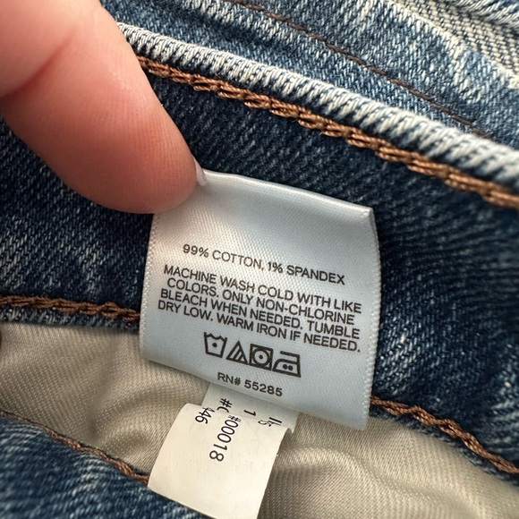 Express High Rise Denim Skirt Size 8 - NWT - Picture 7 of 7